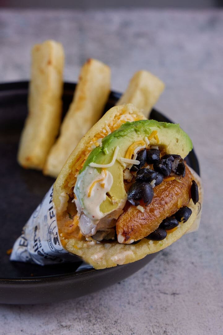 Vegetarian Arepa - Image 2